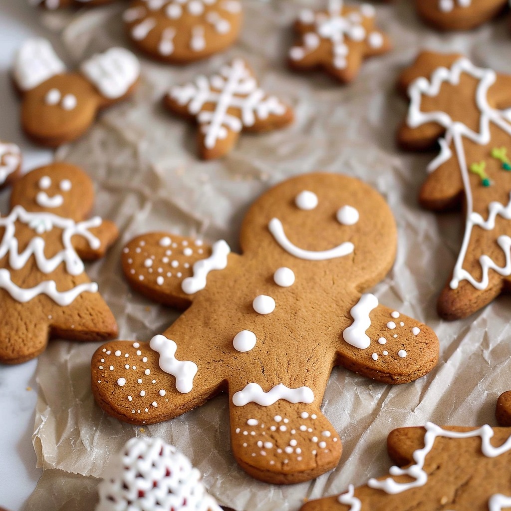 Gingerbread Cookies Recipe (Soft, Spiced & Holiday-Ready)